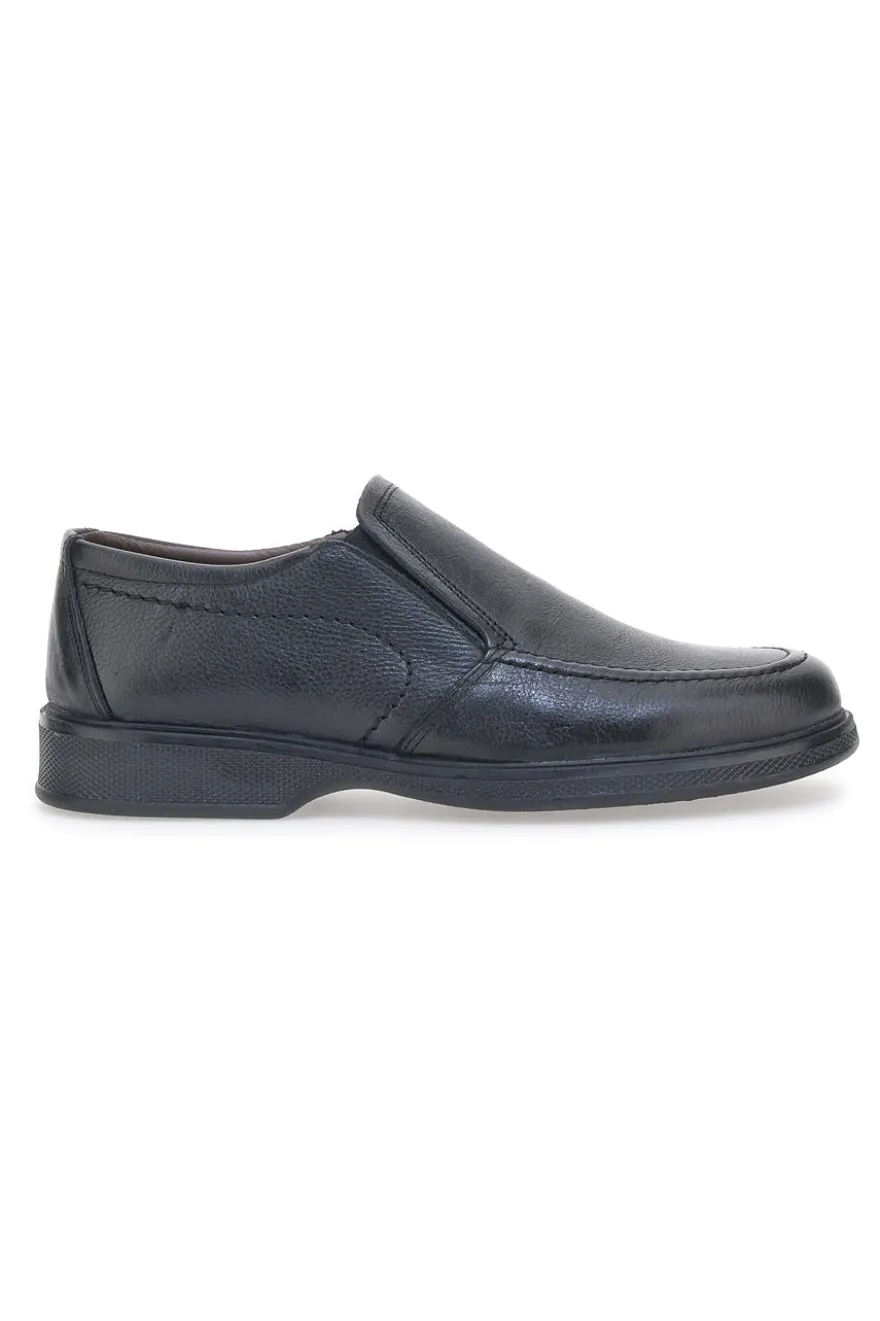 Mocassini in Vera Pelle Marmaduke 03 Neri