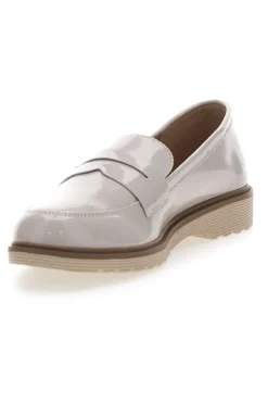 Mocassini In Vernice Beige Le Havre Paris 526820