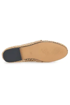 Mocassini khaki con morsetto dorato Le Havre Paris LLY26