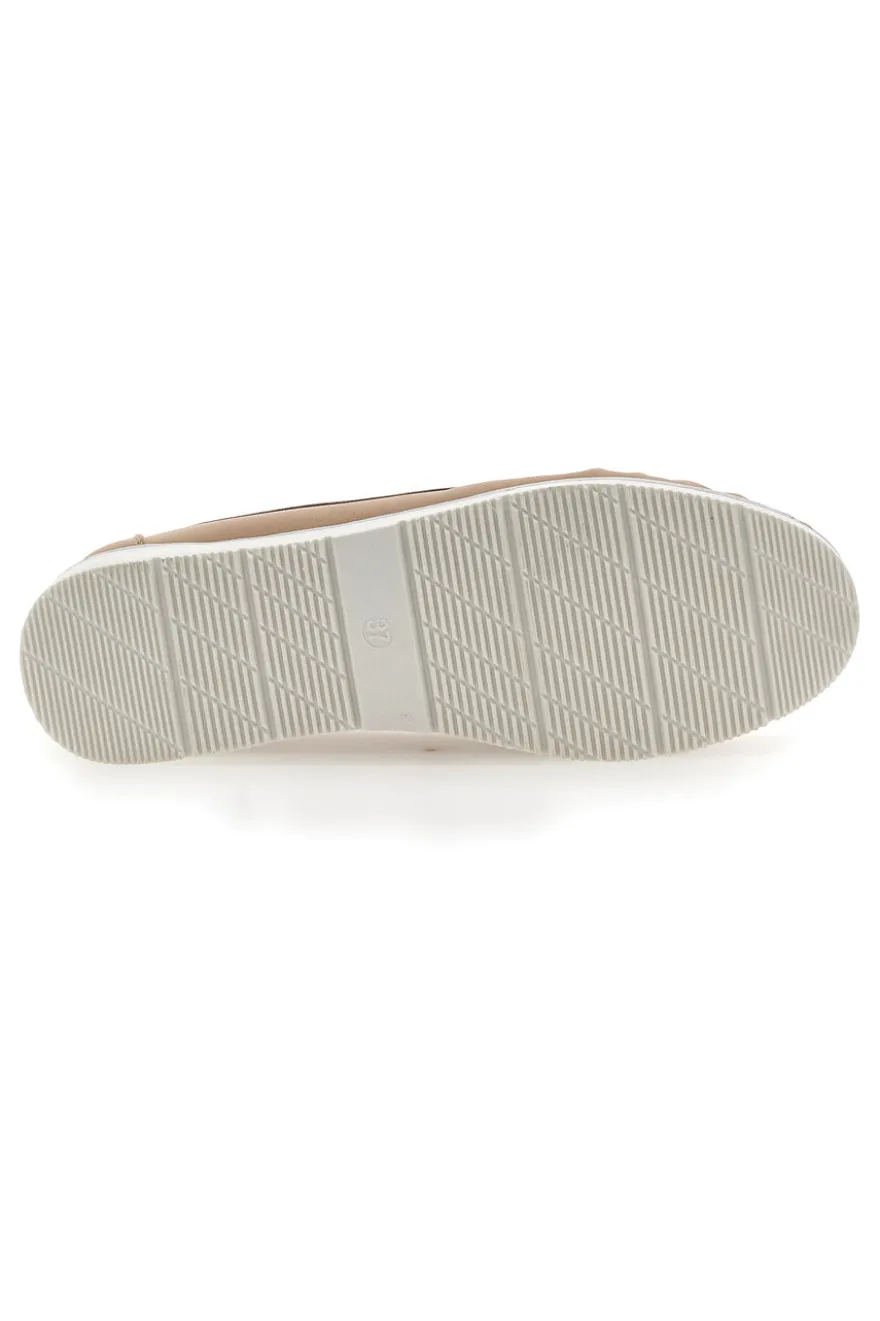 Mocassini Khaki Con Tomaia Traforata Plocadi 04