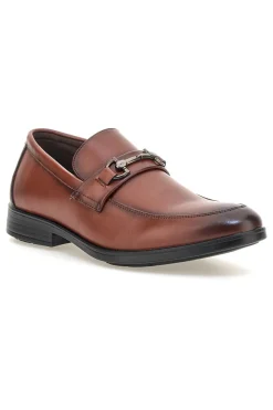 Mocassini marroni con morsetto Longford 9015