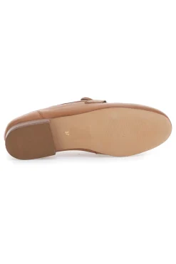 Mocassini Marroni con Morsetto Dorato Made in Italy in Vera Pelle PITTARELLO GLAM A600103