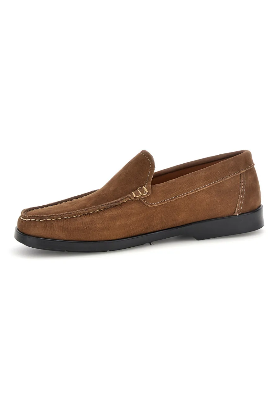 Mocassini marroni in vera pelle Made in Italy Jerpoint 101