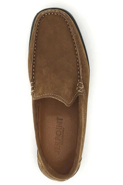 Mocassini marroni in vera pelle Made in Italy Jerpoint 101