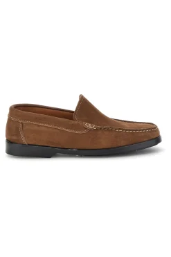 Mocassini marroni in vera pelle Made in Italy Jerpoint 101