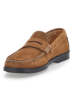 Mocassini Marroni In Vera Pelle Made In Italy Sevenoaks 195