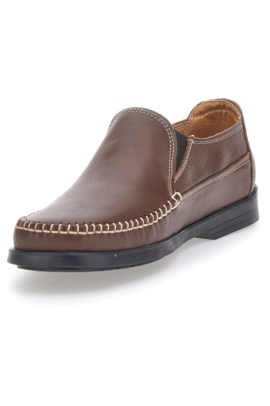 Mocassini Marroni In Vera Pelle Made In Italy Jerpoint 2020