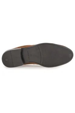 Mocassini marroni in vera pelle Pittarello