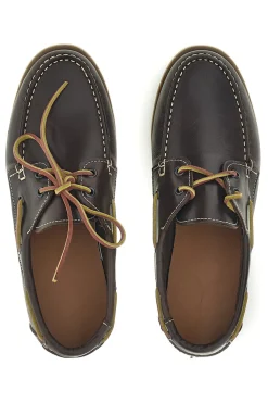 Mocassini marroni in vera pelle Pittarello Ptr 10