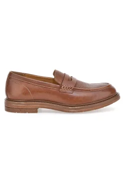 Mocassini Marroni In Vera Pelle Pittarello Active 2406