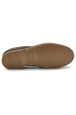 Mocassini marroni in vera pelle Pittarello Ptr 11