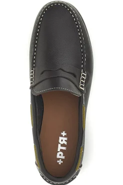 Mocassini marroni in vera pelle Pittarello Ptr 11