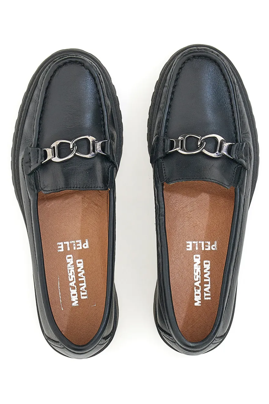 Mocassini Mocassino Italiano 8200 Neri