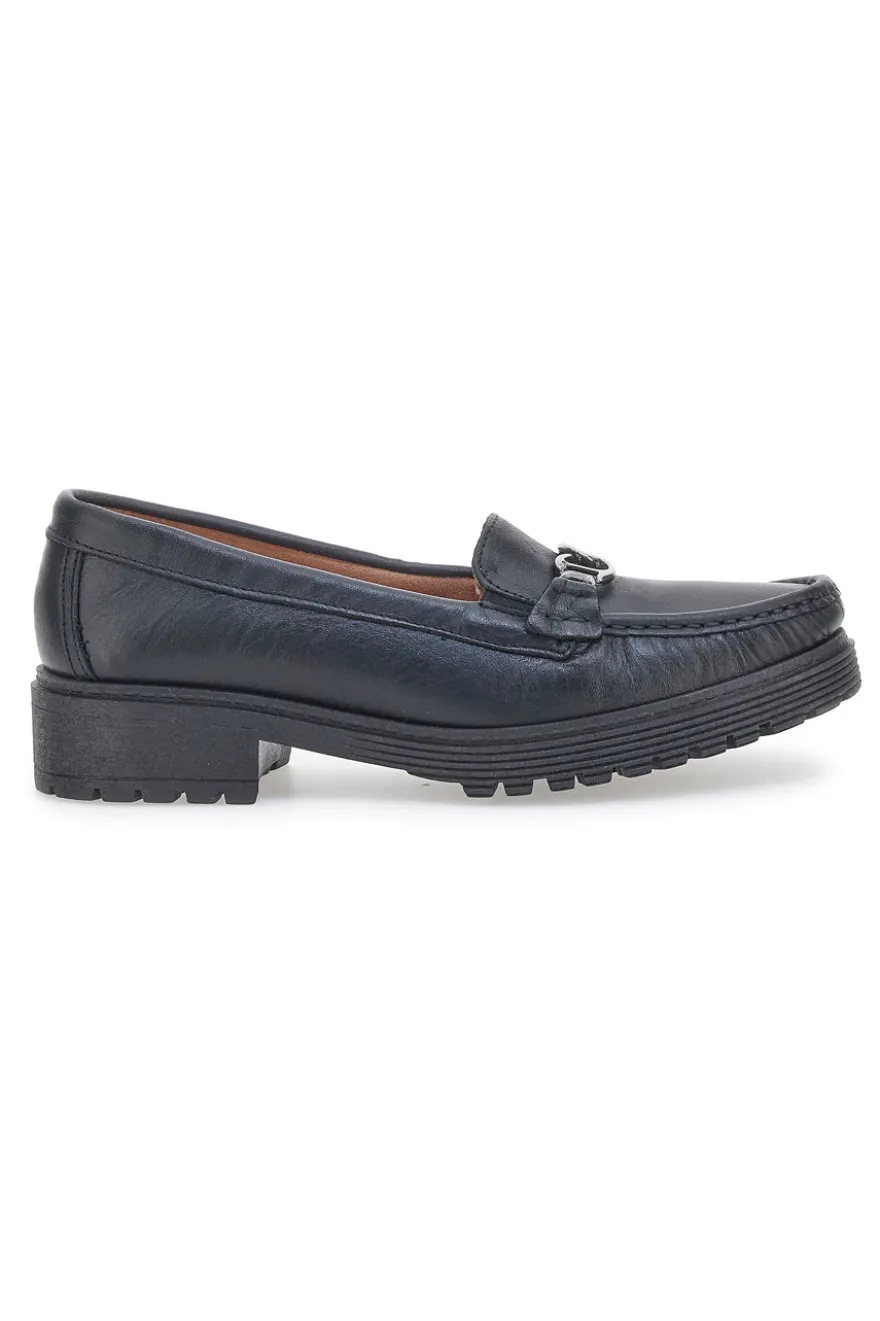 Mocassini Mocassino Italiano 8200 Neri