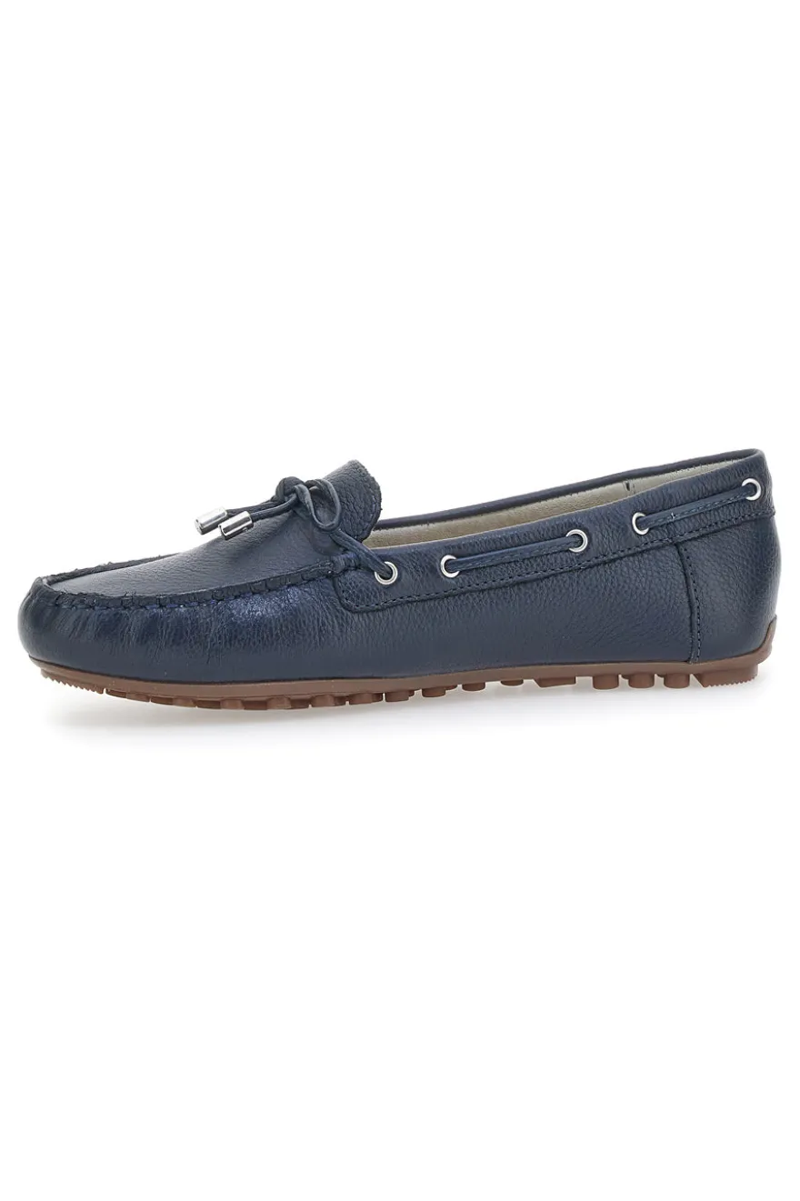 Mocassini Navy con Fiocco Prima Riga 14988CARS