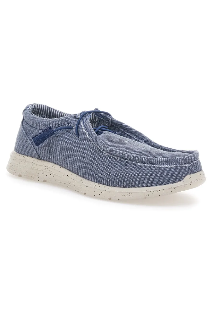 Mocassini Navy con laccio elastico SEVENOAKS PK1147L