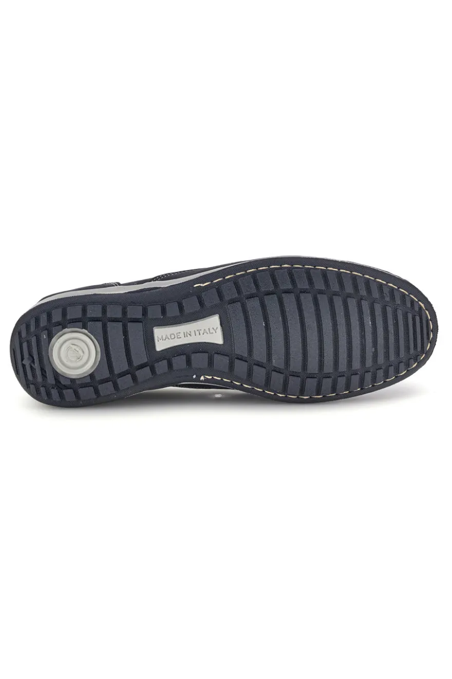Mocassini navy in vera pelle Jerpoint 320