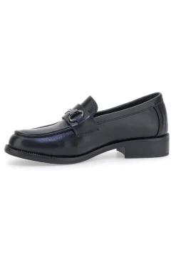 Mocassini Neri con Morsetto Le Havre Paris 2Y35562