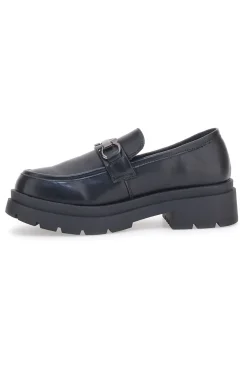Mocassini Neri Con Platform Cafe' Cost 2102613