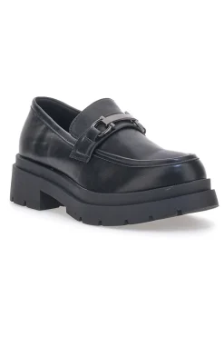 Mocassini Neri Con Platform Cafe' Cost 2102613