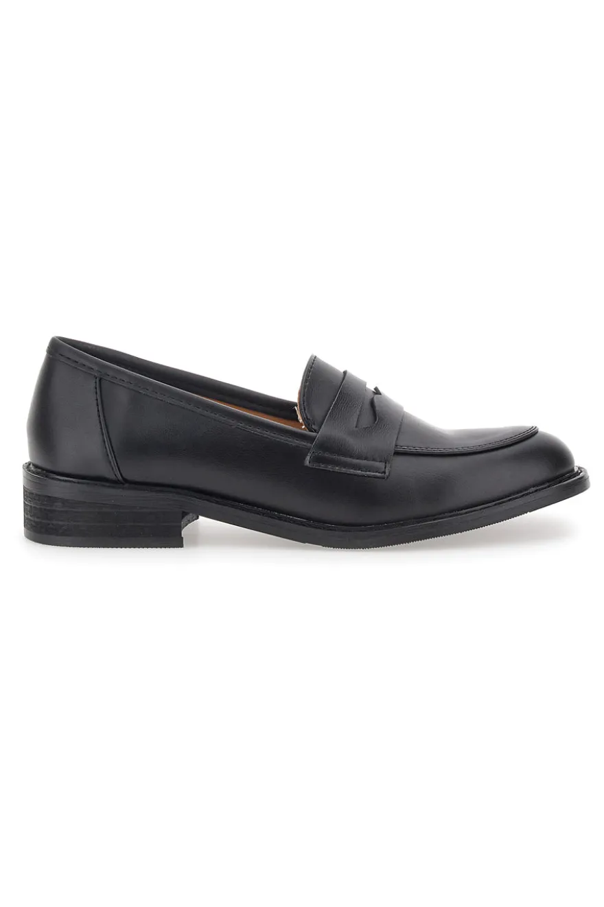 Mocassini Neri da Donna Le Havre Paris 66601
