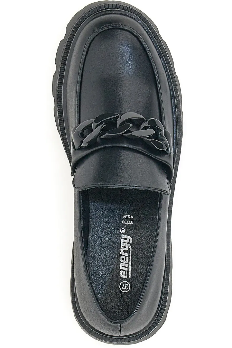 Mocassini Neri Energy 440