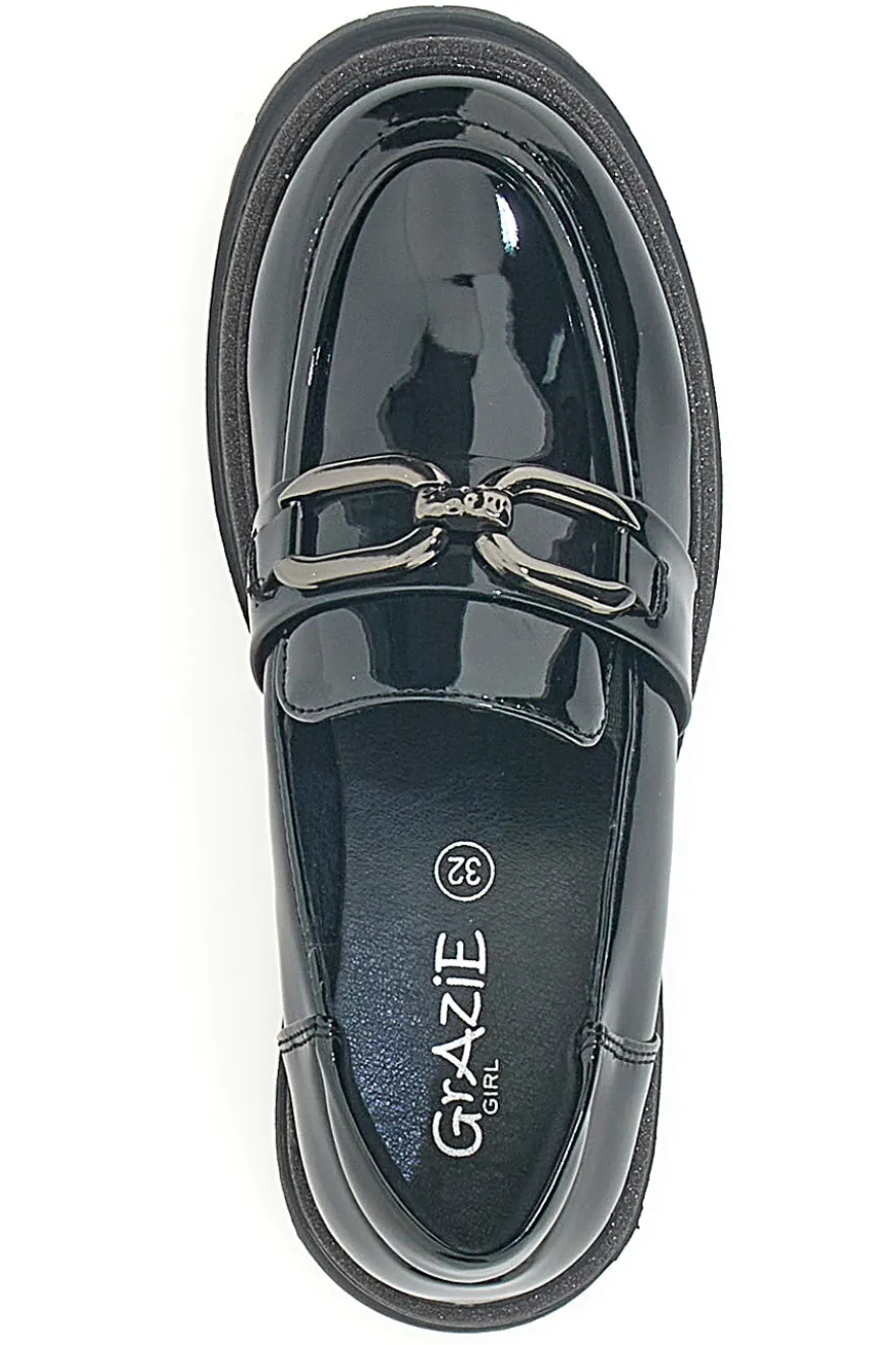 Mocassini Neri Grazie 590M915700