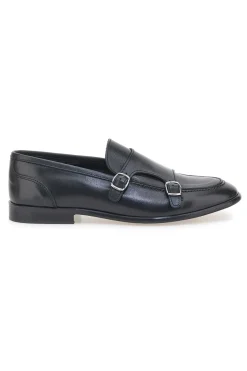 Mocassini Neri In Vera Pelle Made In Italy Pittarello 2371