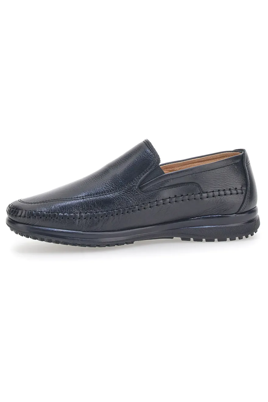 Mocassini Neri In Vera Pelle Made In Italy Longford 2026