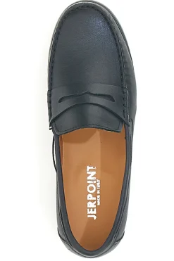Mocassini Neri In Vera Pelle Made In Italy Jerpoint 07