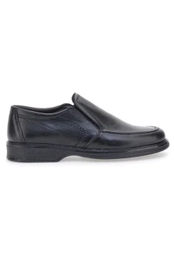 Mocassini Neri In Vera Pelle Made In Italy Pittarello 21300