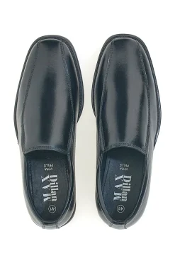 Mocassini Neri In Vera Pelle Max Dillan 02