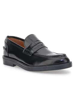 Mocassini Neri in Vera Pelle Pittarello 3252