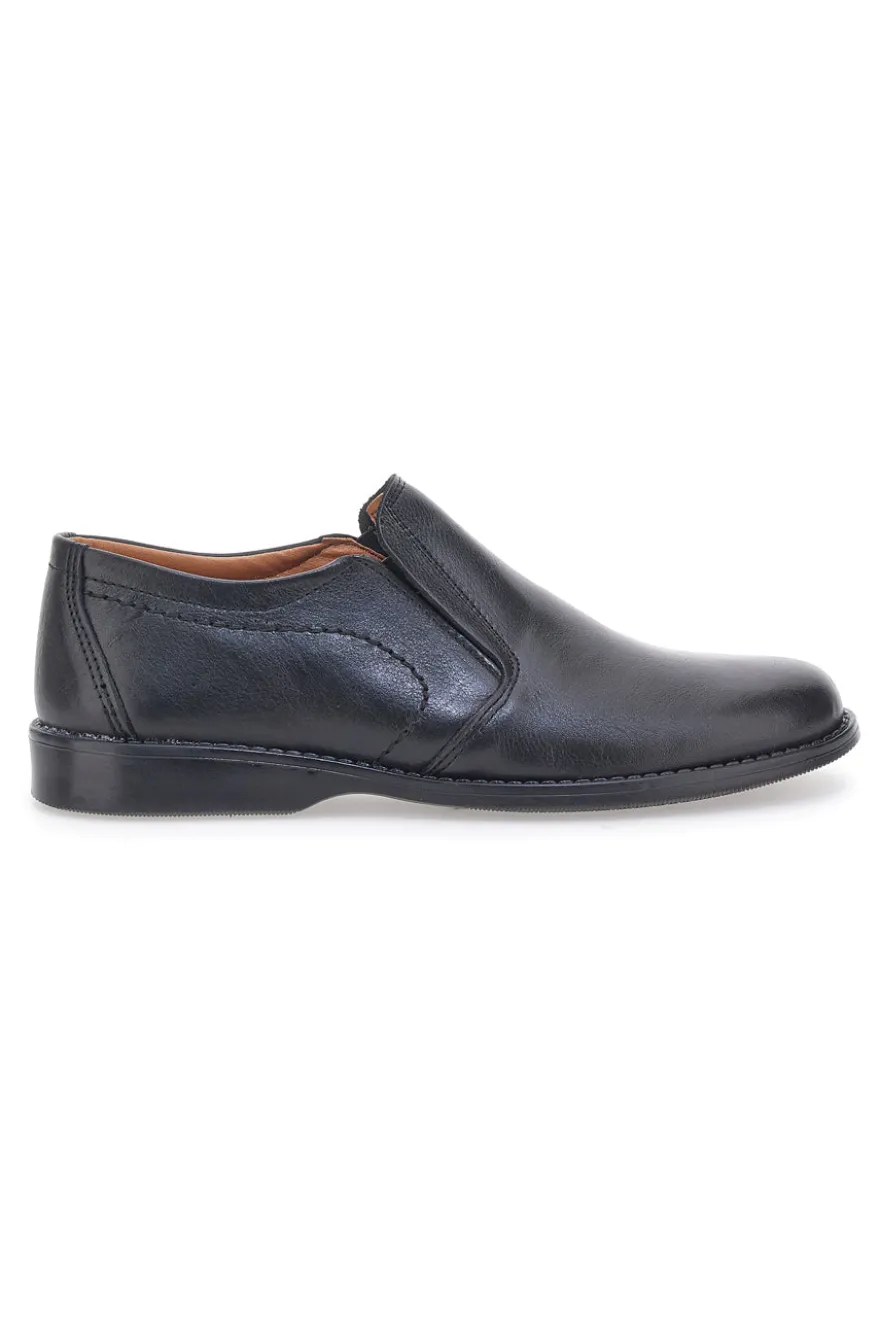 Mocassini Neri In Vera Pelle Made In Italy Jerpoint 3