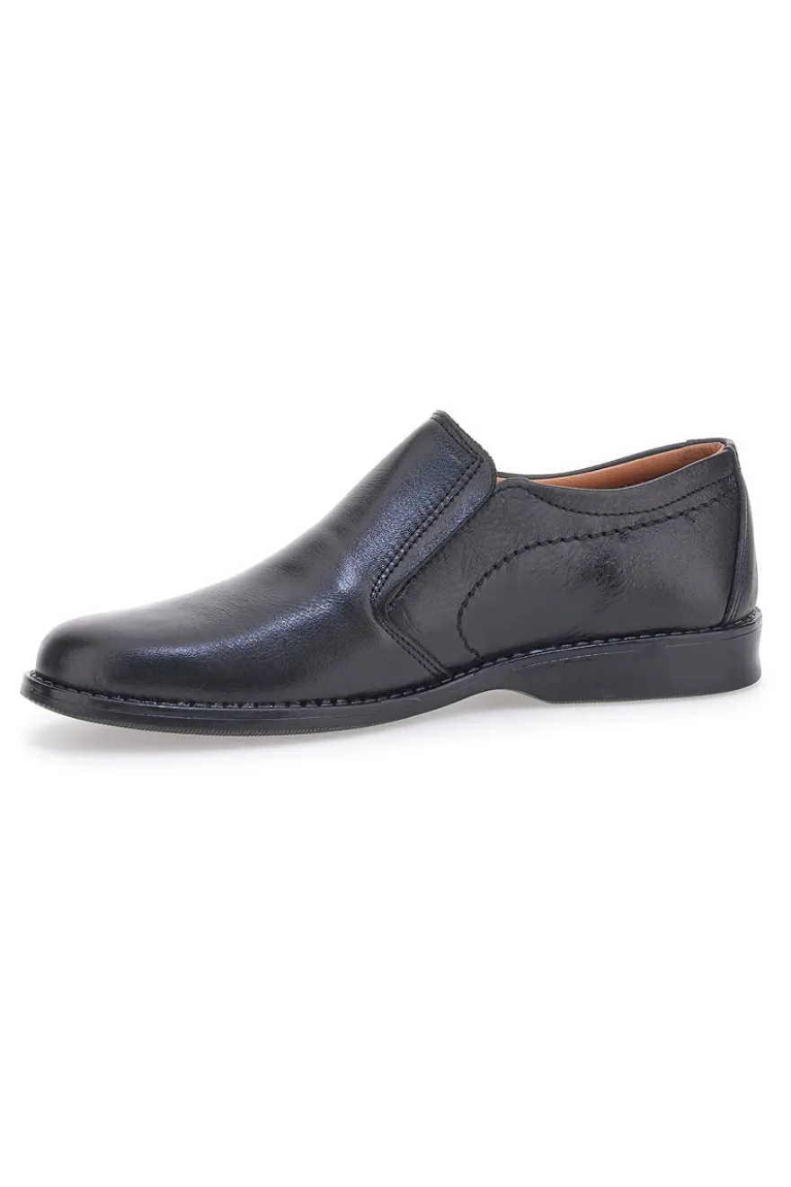 Mocassini Neri In Vera Pelle Made In Italy Jerpoint 3