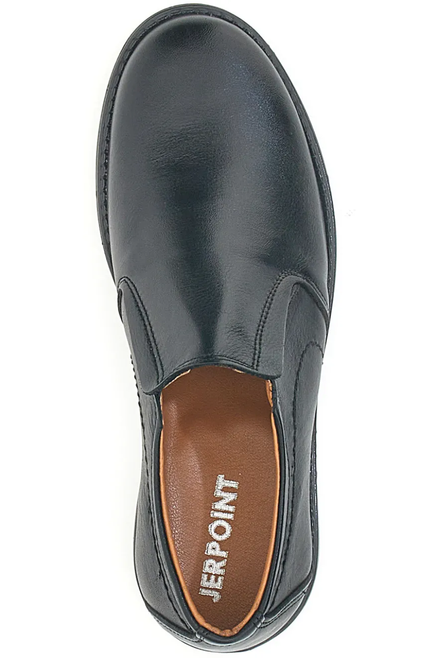 Mocassini Neri In Vera Pelle Made In Italy Jerpoint 3