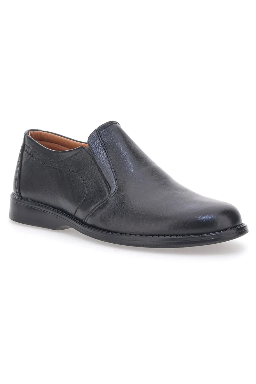 Mocassini Neri In Vera Pelle Made In Italy Jerpoint 3