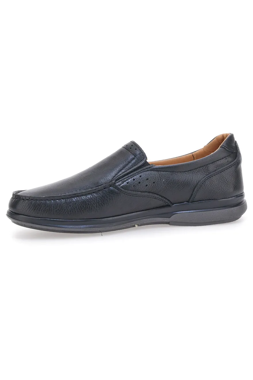 Mocassini Neri in Vera Pelle Made In Italy Jerpoint 640