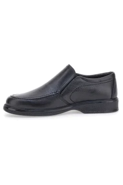 Mocassini Neri In Vera Pelle Made In Italy Longford 3