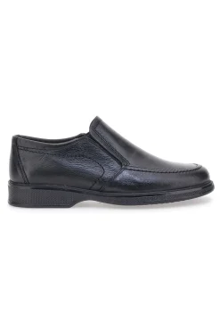 Mocassini Neri In Vera Pelle Made In Italy Longford 3