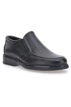 Mocassini Neri In Vera Pelle Made In Italy Longford 3