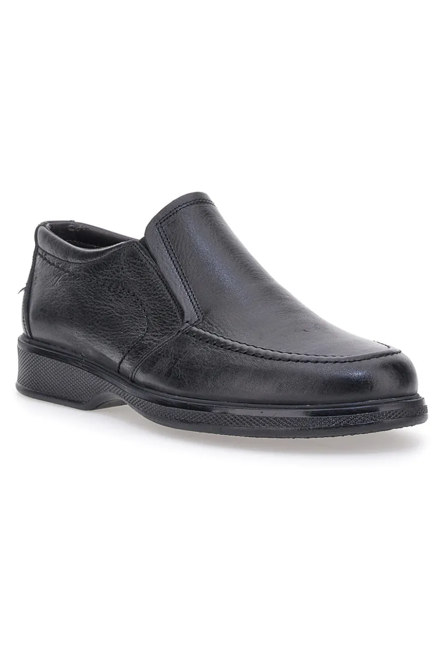 Mocassini Neri In Vera Pelle Made In Italy Longford 3