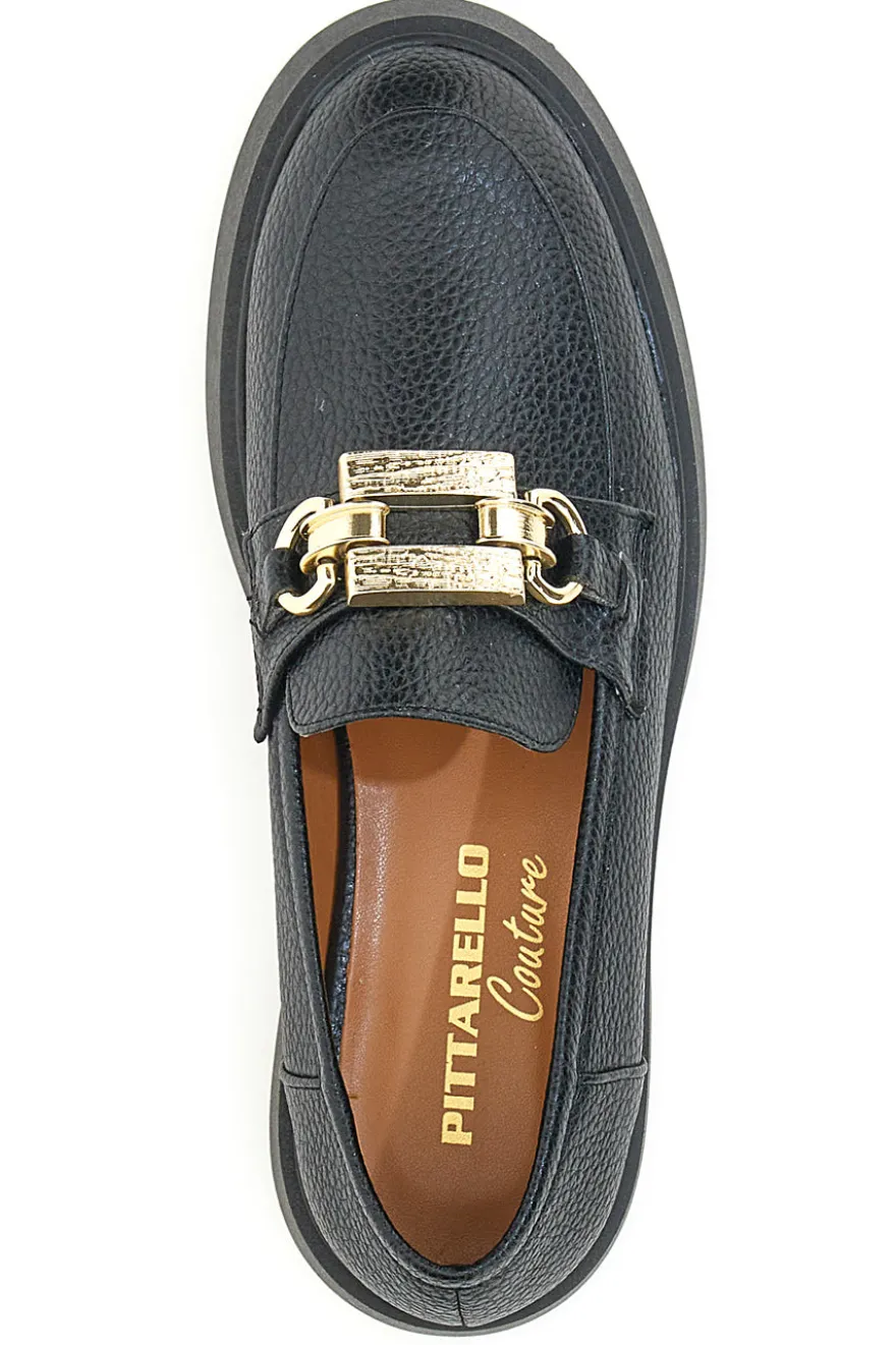 Mocassini Neri Pittarello Couture 019606
