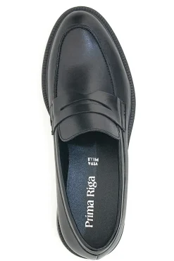 Mocassini Neri Prima Riga 823060
