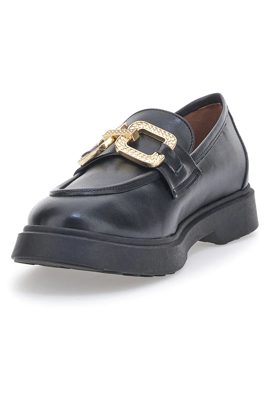Mocassini Nero Pittarello Couture 019602