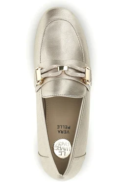Mocassini oro con morsetto Le havre paris TW26S2300812