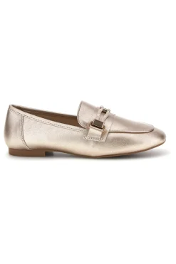 Mocassini oro con morsetto Le havre paris TW26S2300812