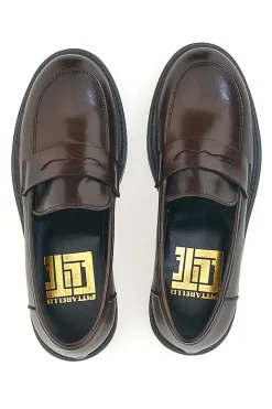 Mocassini Penny marroni PITTRELLO ELITE 100