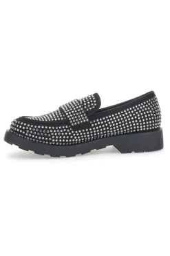 Mocassini Pittarello Glam 1102 Nero Strass