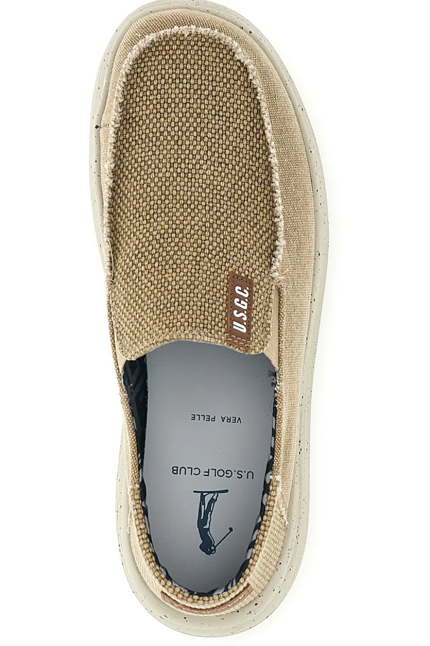 Mocassini sabbia slip on U.s. golf club S2694US4634